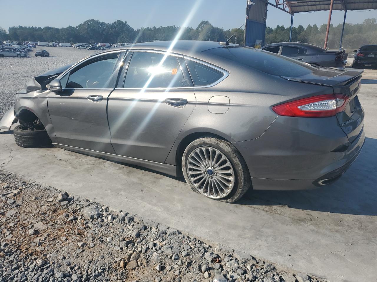 2014 Ford Fusion VIN 3FA6P0K97ER244579 Copart auction photo, all over damage thumbnail 2