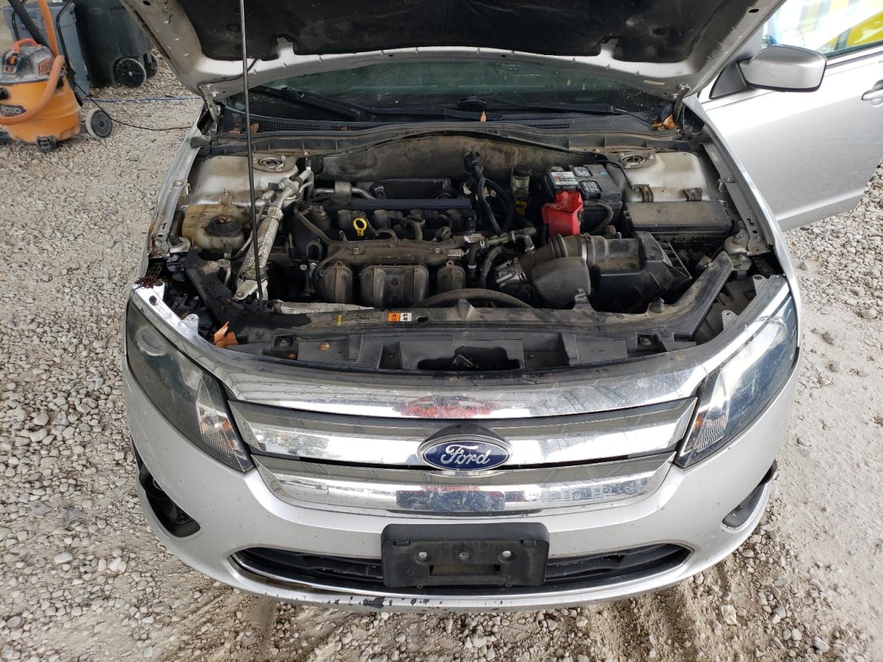 2011 Ford Fusion VIN 3FAHP0HA4BR127371 Copart auction photo, rollover damage thumbnail 11