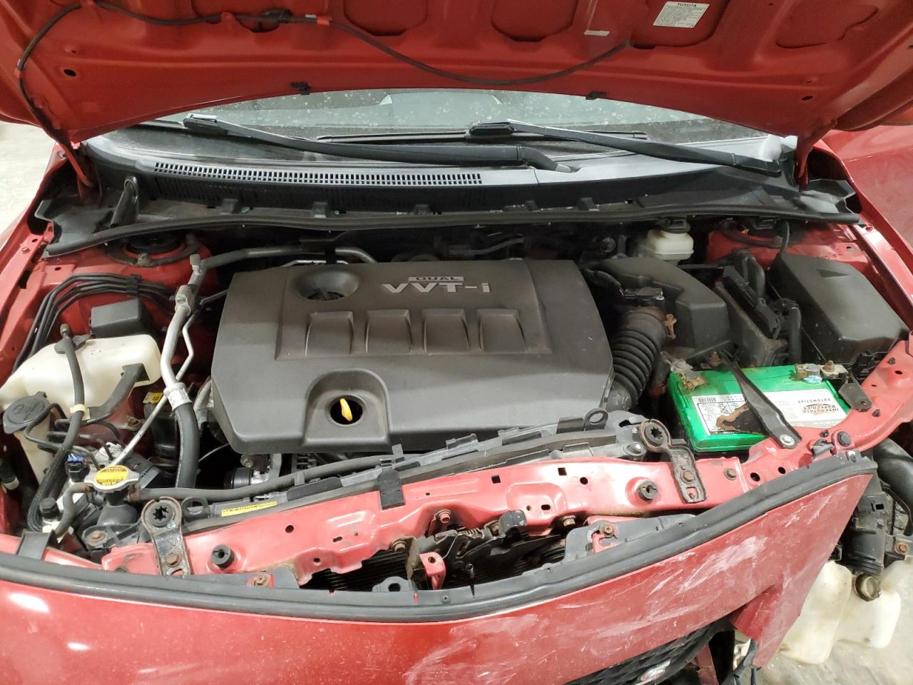 2009 Toyota Corolla VIN 1NXBU40EX9Z143166 Copart auction photo, front end damage thumbnail 11