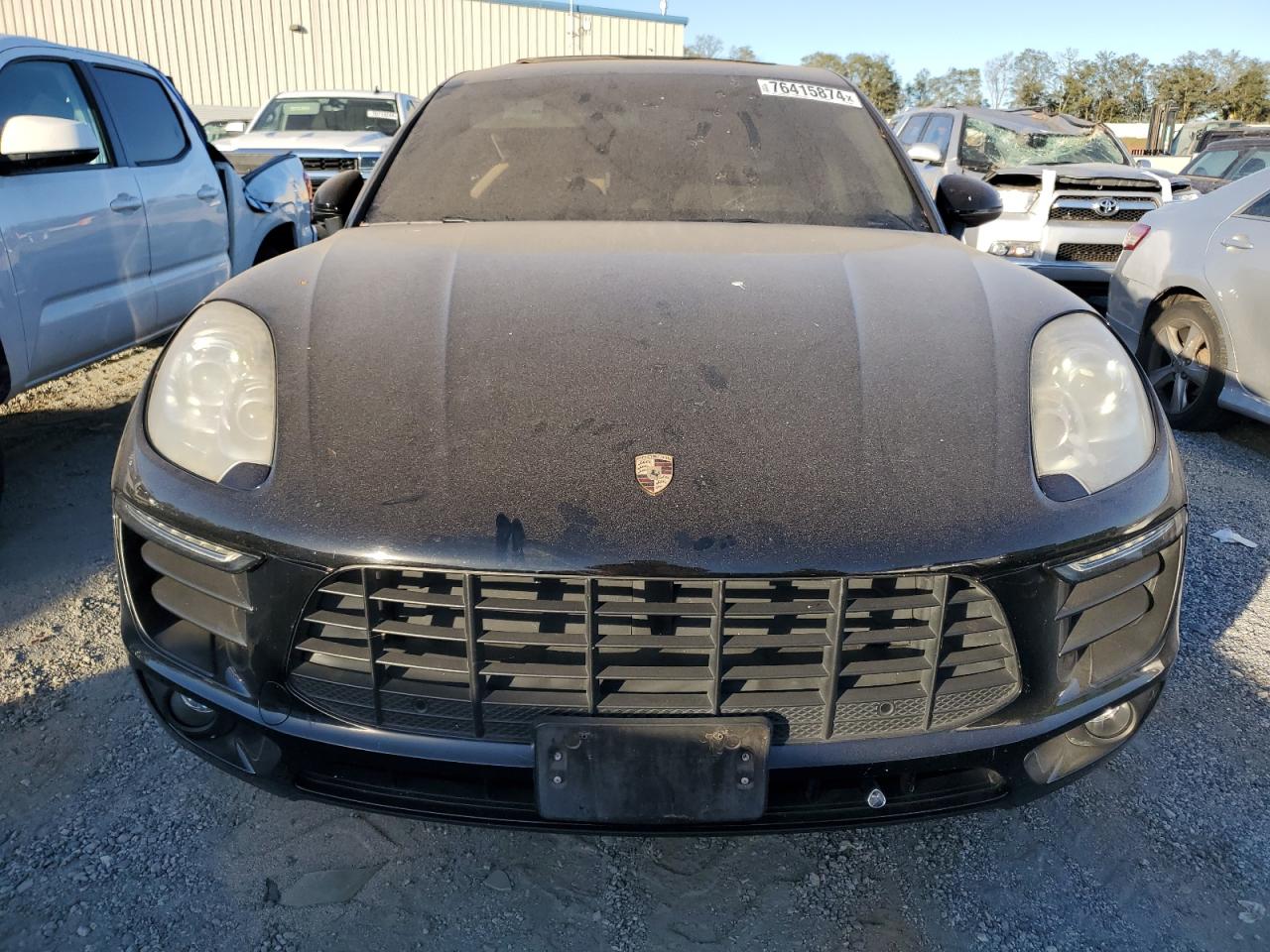 2016 Porsche Macan VIN WP1AB2A51GLB53692 Copart auction photo, top/roof / rear end damage thumbnail 5