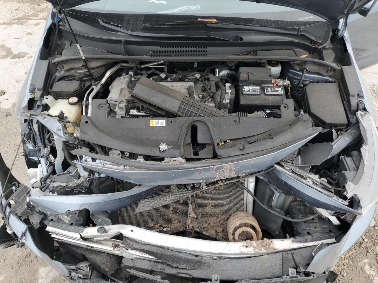 2020 Toyota Corolla VIN JTDEPRAE5LJ041559 Copart auction photo, front end damage thumbnail 13