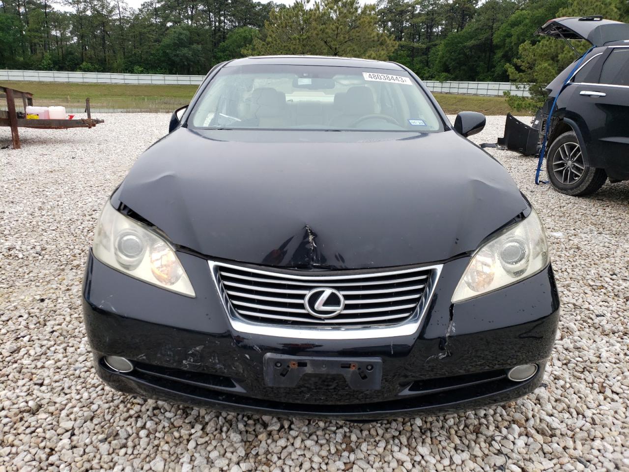 2009 Lexus ES VIN JTHBJ46G692295929 Copart auction photo, side damage thumbnail 5