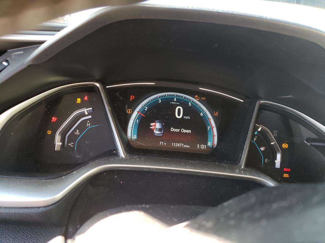 2017 Honda Civic VIN 19XFC1F92HE030472 Copart auction photo, all over / undercarriage damage thumbnail 9