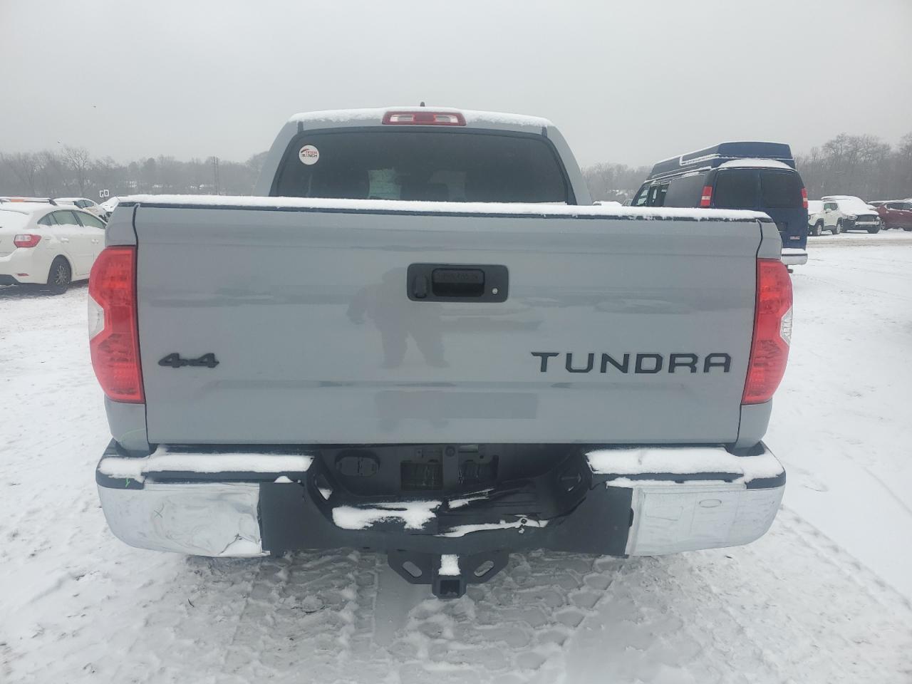 2020 Toyota Tundra VIN 5TFDY5F14LX924671 Copart auction photo, rear end / front end damage thumbnail 6