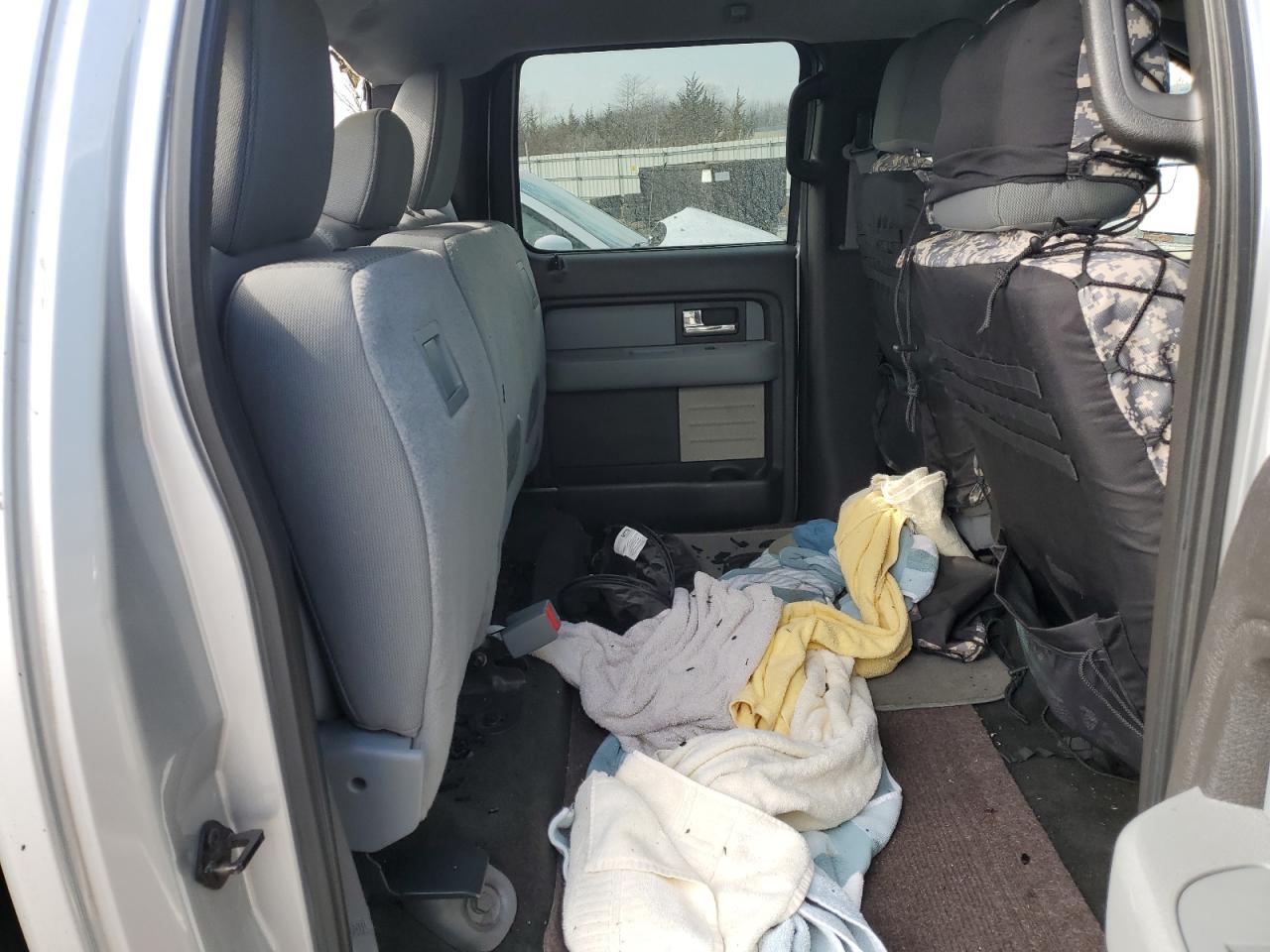 2012 Ford F-150 VIN 1FTFW1ET7CFB45555 Copart auction photo, burn damage thumbnail 10