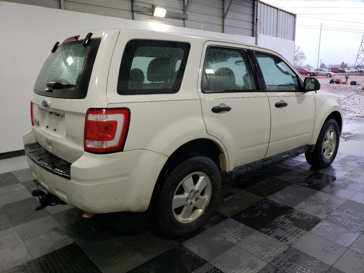 2011 Ford Escape VIN 1FMCU0C75BKB89001 Copart auction photo, rear end / front end damage thumbnail 3