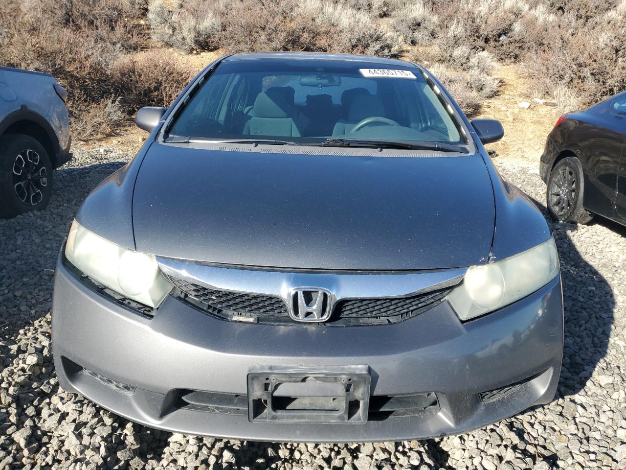 2010 Honda Civic VIN 19XFA1F8XAE048883 Copart auction photo, front end / side damage thumbnail 5