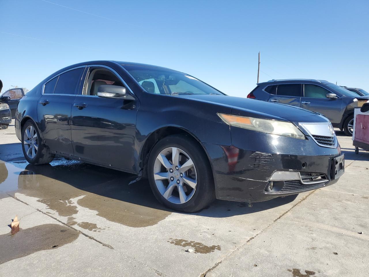 2012 Acura TL VIN 19UUA8F50CA002265 Copart auction photo, all over / all over damage thumbnail 4