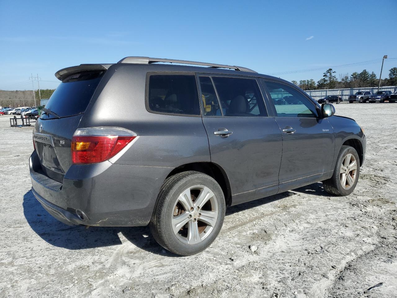 2008 Toyota Highlander VIN JTEDS43A082067250 Copart auction photo, front end damage thumbnail 3