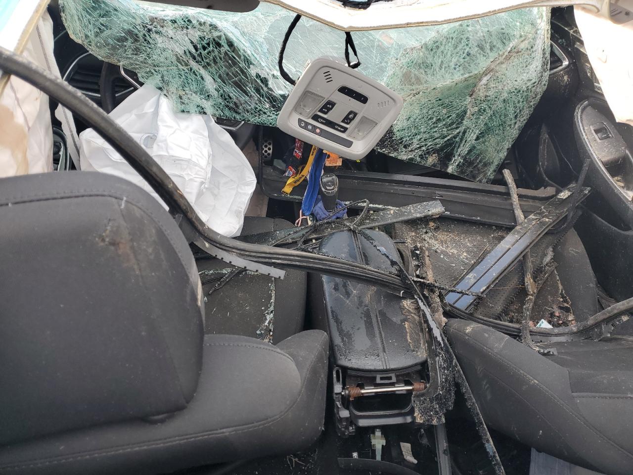 2016 Chevrolet Malibu VIN 1G1ZE5STXGF312095 Copart auction photo, all over / rollover damage thumbnail 8