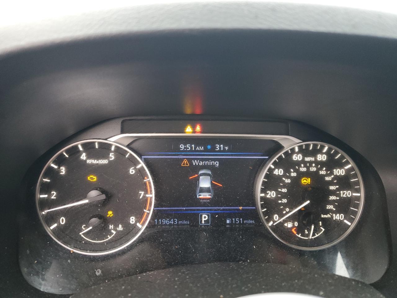 2020 Nissan Altima VIN 1N4BL4BV8LC143464 Copart auction photo, front end / side damage thumbnail 9