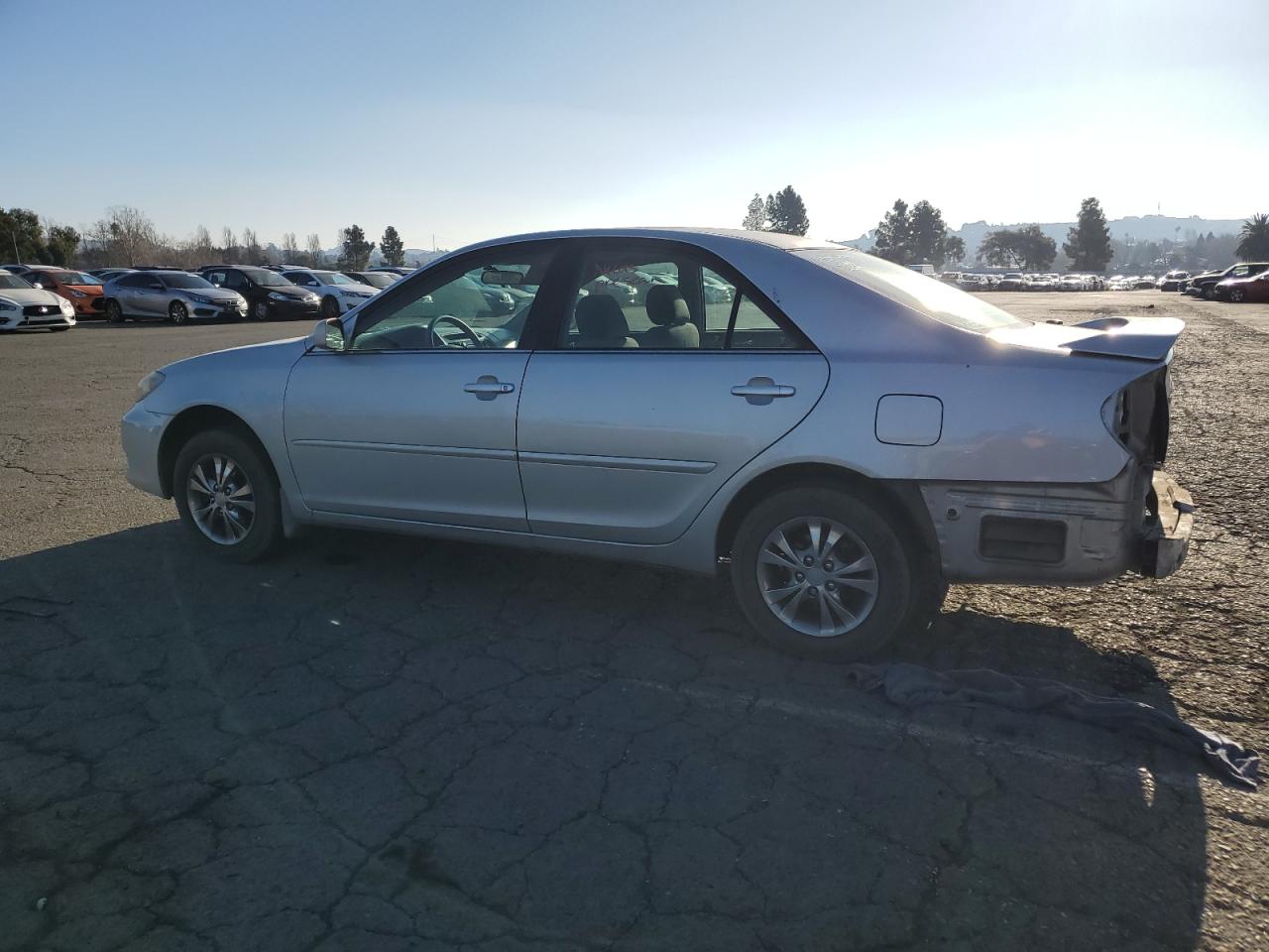 2005 Toyota Camry VIN 4T1BF30K95U092621 Copart auction photo, all over damage thumbnail 2