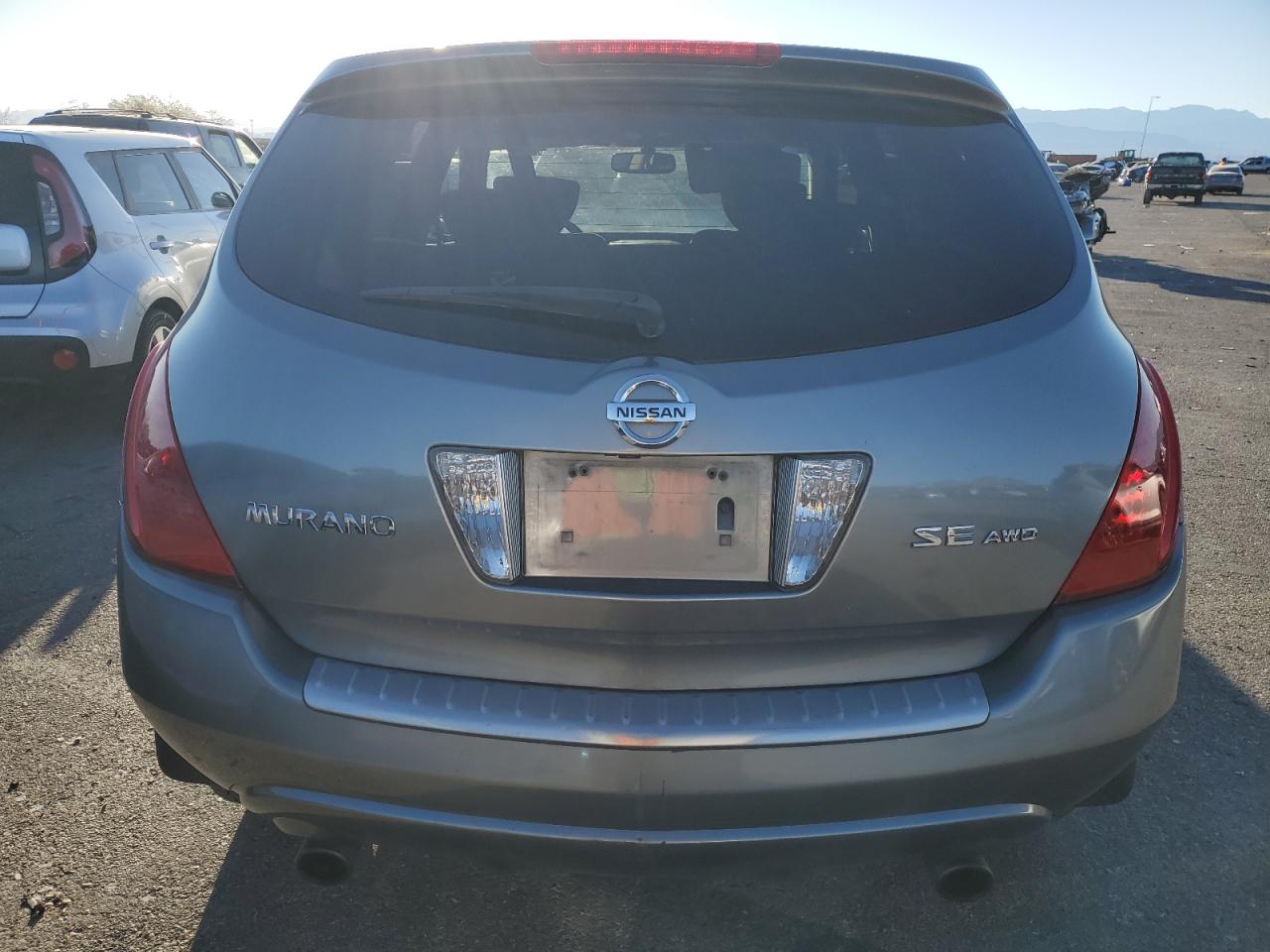 2006 Nissan Murano VIN JN8AZ08W96W504804 Copart auction photo, side damage thumbnail 6