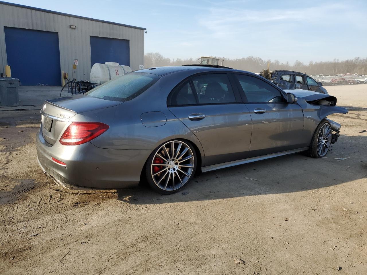 2018 Mercedes-Benz E-klasse VIN WDDZF6EBXJA404444 Copart auction photo, front end damage thumbnail 3