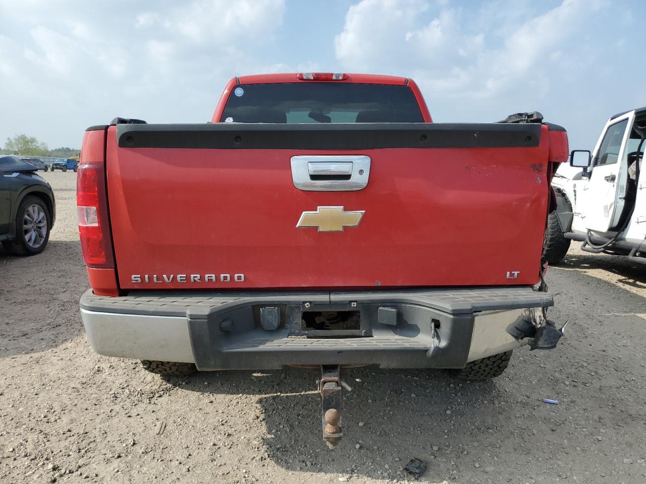 2009 Chevrolet Silverado VIN 1GCEK29009Z260051 Copart auction photo, rear end damage thumbnail 6