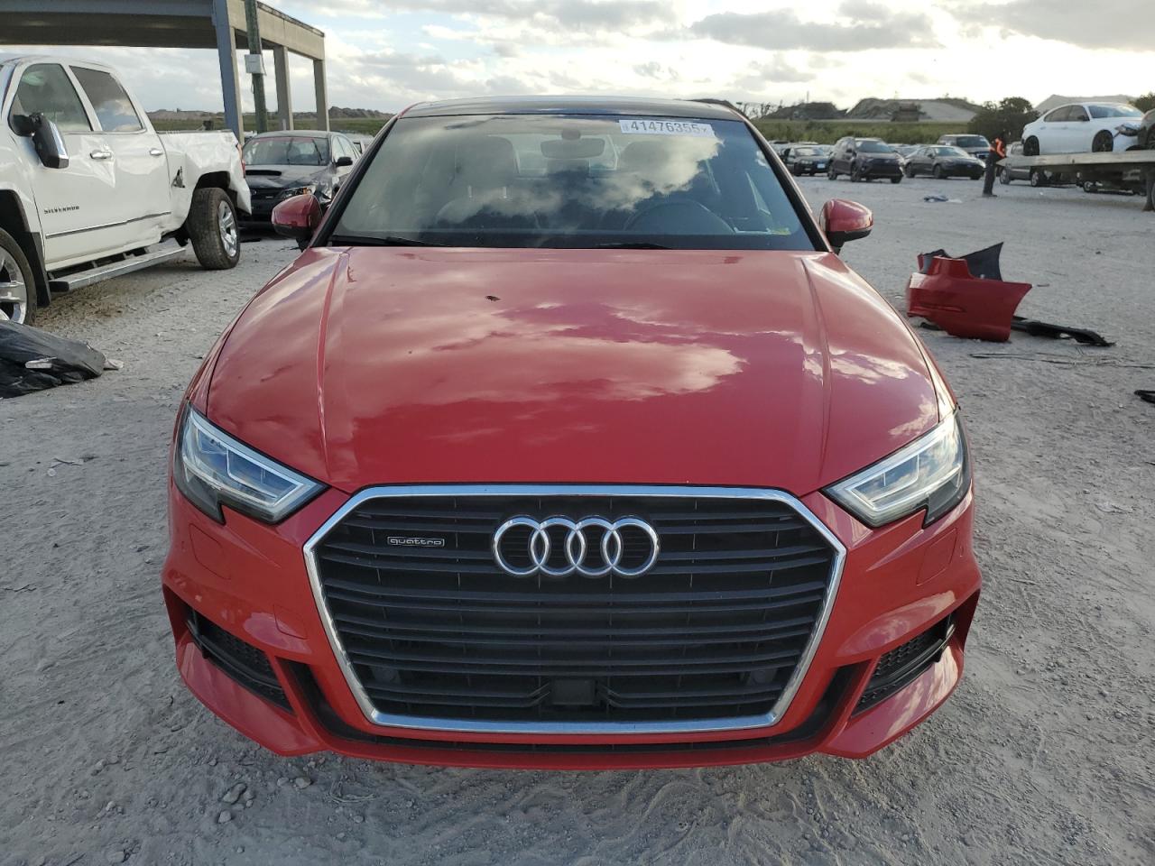 2017 Audi A3 VIN WAUJ8GFFXH1009230 Copart auction photo, rear end / minor dent/scratches damage thumbnail 5