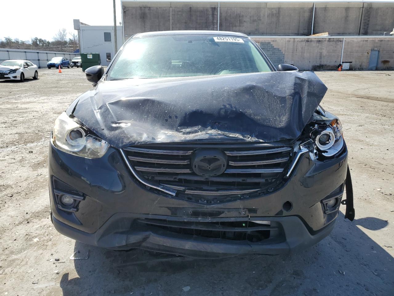 2016 Mazda CX-5 VIN JM3KE4CYXG0816816 Copart auction photo, front end damage thumbnail 5