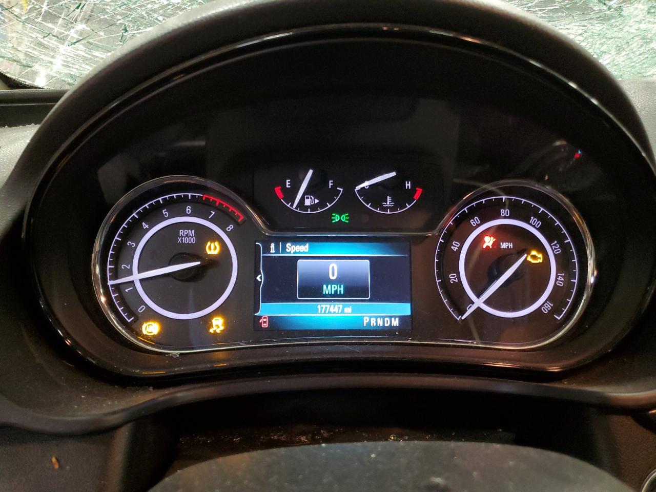 2014 Buick Regal VIN 2G4GN5EX2E9317662 Copart auction photo, front end / top/roof damage thumbnail 9