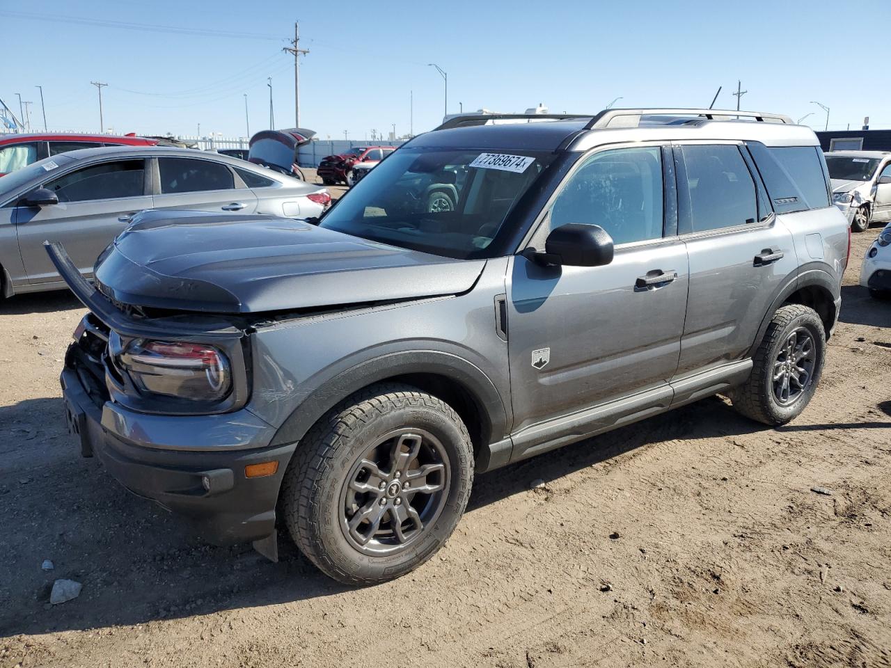 2021 Ford Bronco VIN 3FMCR9B64MRA64147