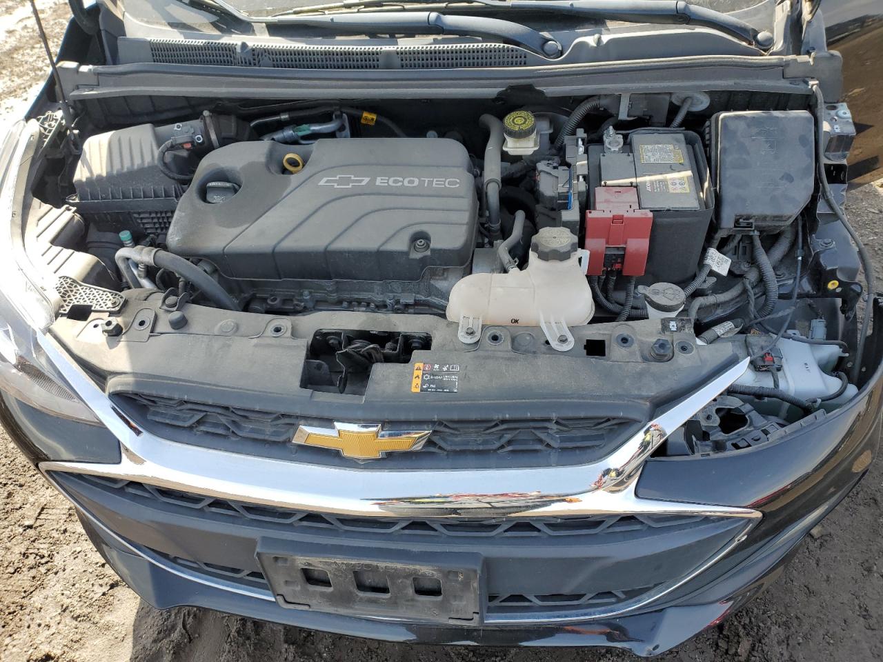 2020 Chevrolet Spark VIN KL8CB6SA4LC478918 Copart auction photo, all over damage thumbnail 11