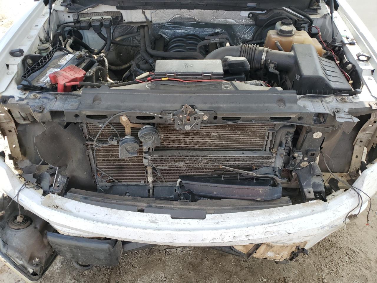 2013 Ford F-150 VIN 1FTMF1EF1DFA51044 Copart auction photo, front end damage thumbnail 11