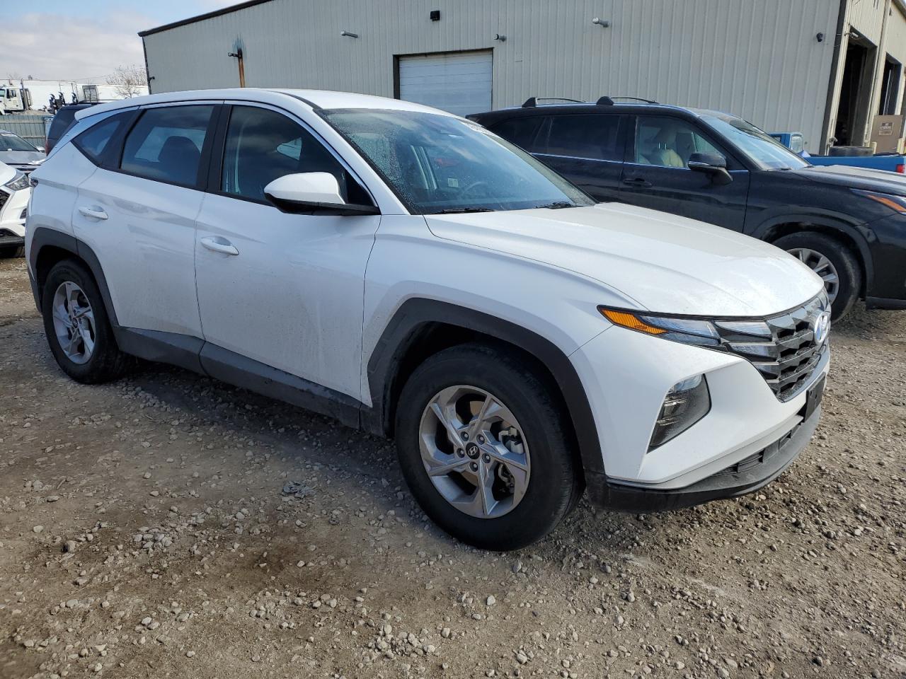 2024 Hyundai Tucson VIN 5NMJA3DEXRH354937 Copart auction photo, side / undercarriage damage thumbnail 4