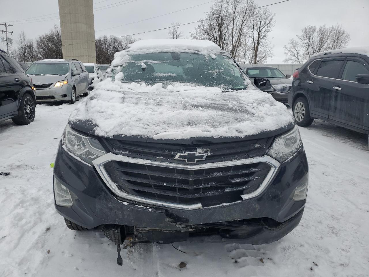 2018 Chevrolet Equinox VIN 2GNAXTEXXJ6260767 Copart auction photo, all over damage thumbnail 5