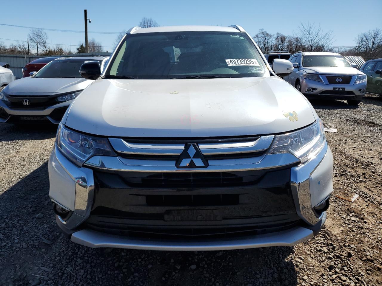 2017 Mitsubishi Outlander VIN JA4AD3A36HZ064418 Copart auction photo, rear end damage thumbnail 5