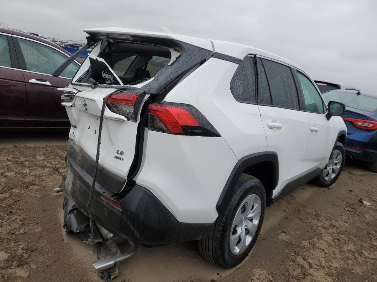 2024 Toyota RAV 4 VIN 2T3F1RFV8RC474027 Copart auction photo, rear end / front end damage thumbnail 3