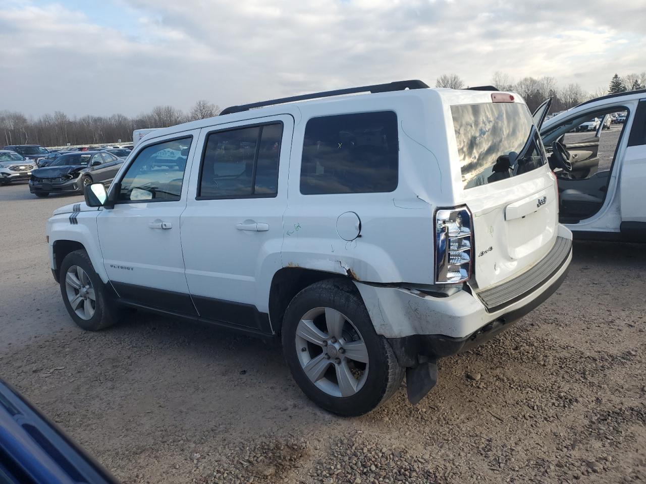 2012 Jeep Liberty (Patriot) VIN 1C4NJRFB1CD659542 Copart auction photo, rear end / minor dent/scratches damage thumbnail 2