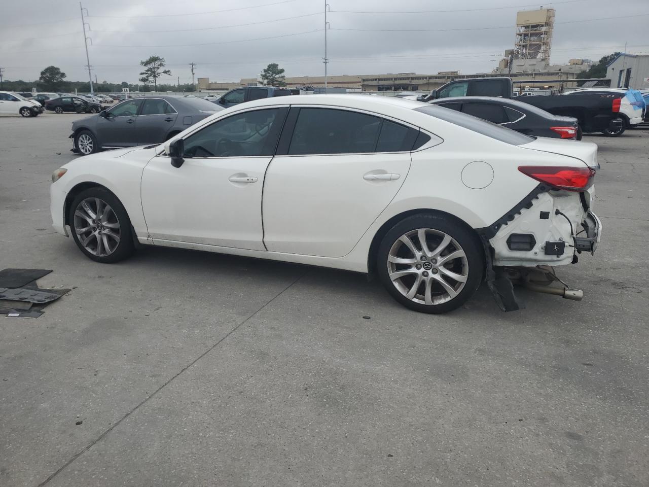 2015 Mazda 6 VIN JM1GJ1T5XF1212528 Copart auction photo, all over damage thumbnail 2