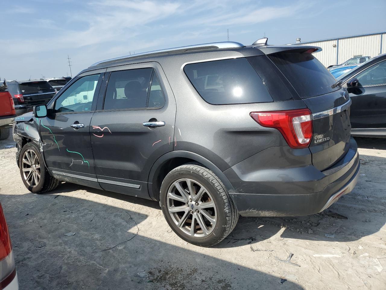 2017 Ford Explorer VIN 1FM5K7F87HGC26976 Copart auction photo, front end damage thumbnail 2