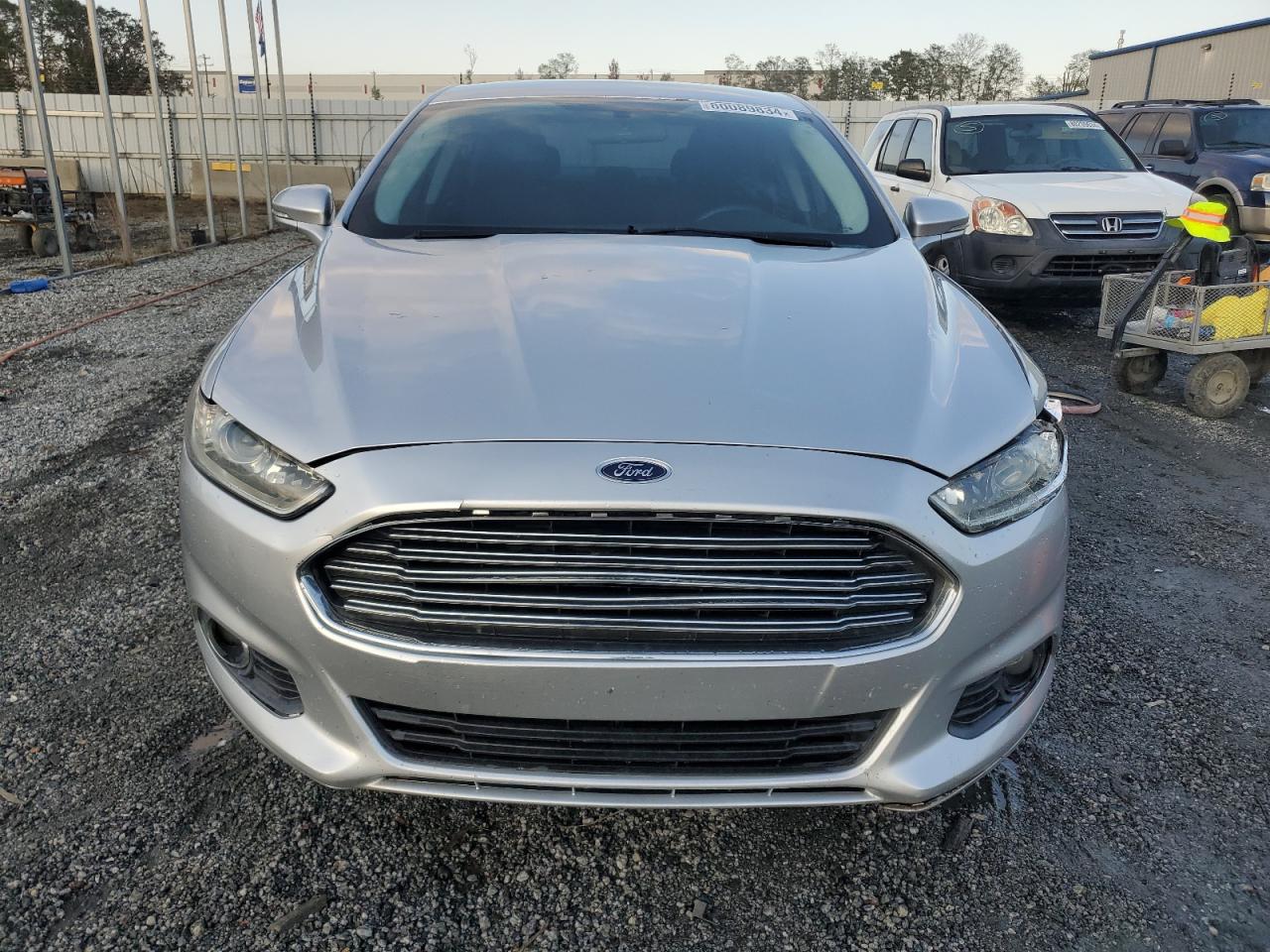 2016 Ford Fusion VIN 3FA6P0T96GR264856 Copart auction photo, side / front end damage thumbnail 5