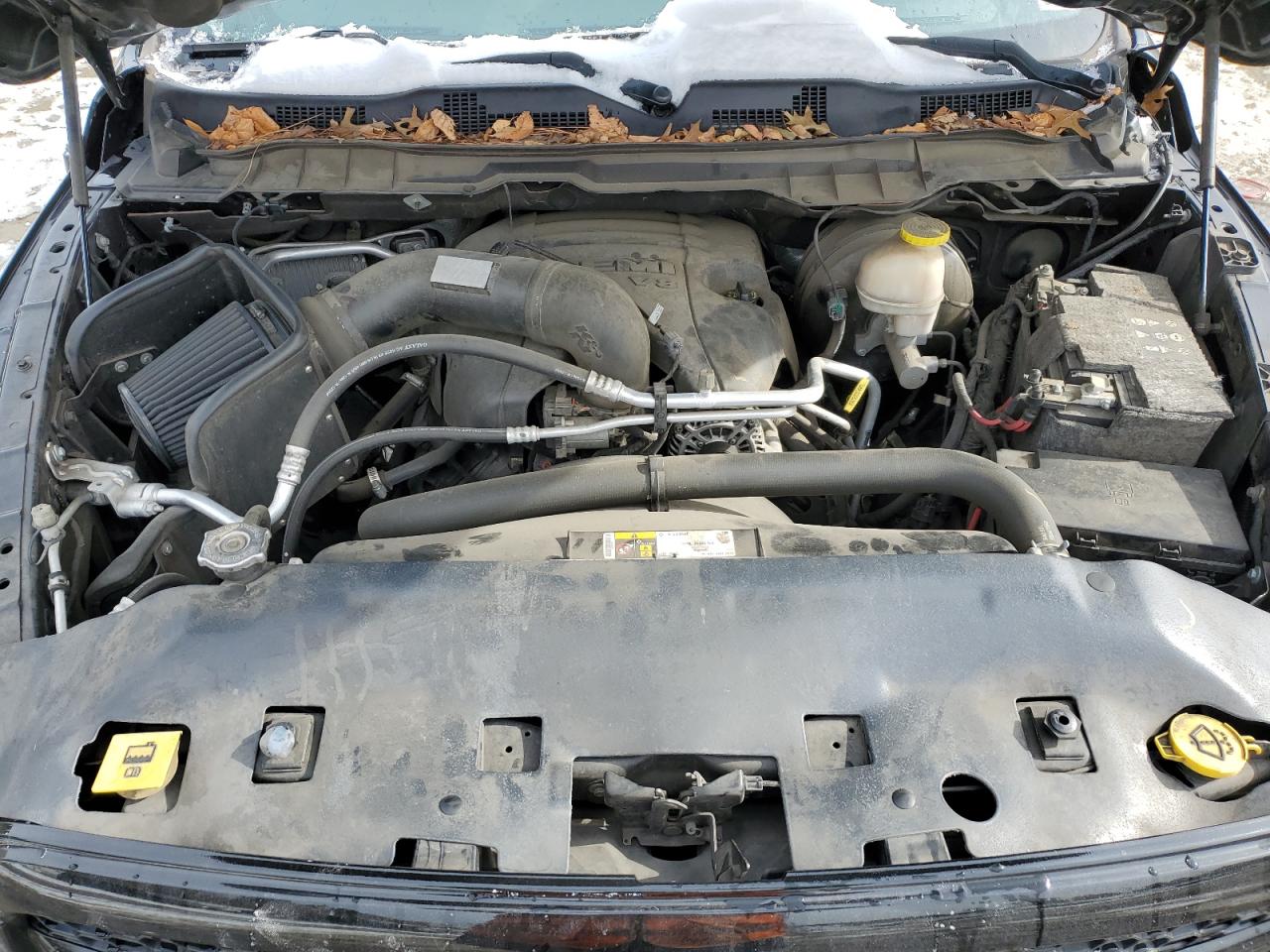 2018 RAM 1500 VIN 1C6RR7FT7JS135805 Copart auction photo, side damage thumbnail 11