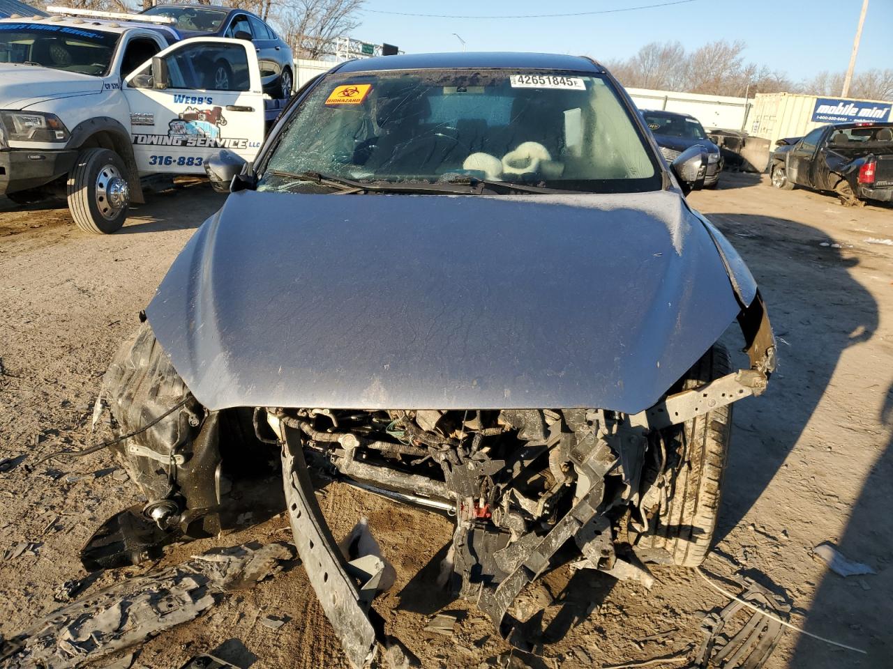2014 Mazda CX-5 VIN JM3KE2BE8E0399950 Copart auction photo, all over / mechanical damage thumbnail 5