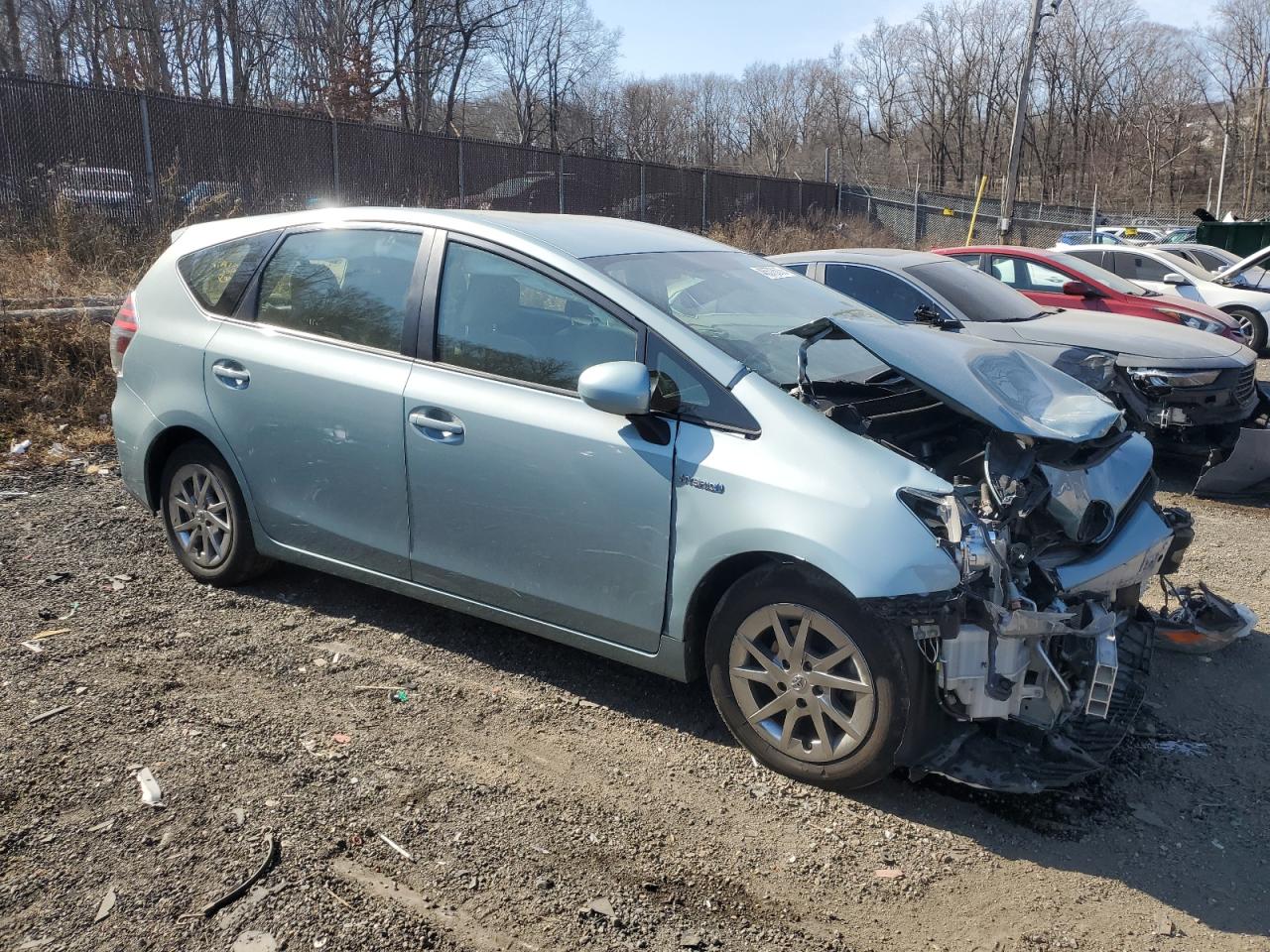 2017 Toyota Prius VIN JTDZN3EU0HJ074370 Copart auction photo, front end damage thumbnail 4