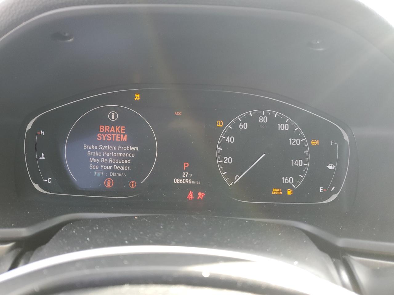 2018 Honda Accord VIN 1HGCV1F13JA180740 Copart auction photo, all over / side damage thumbnail 9