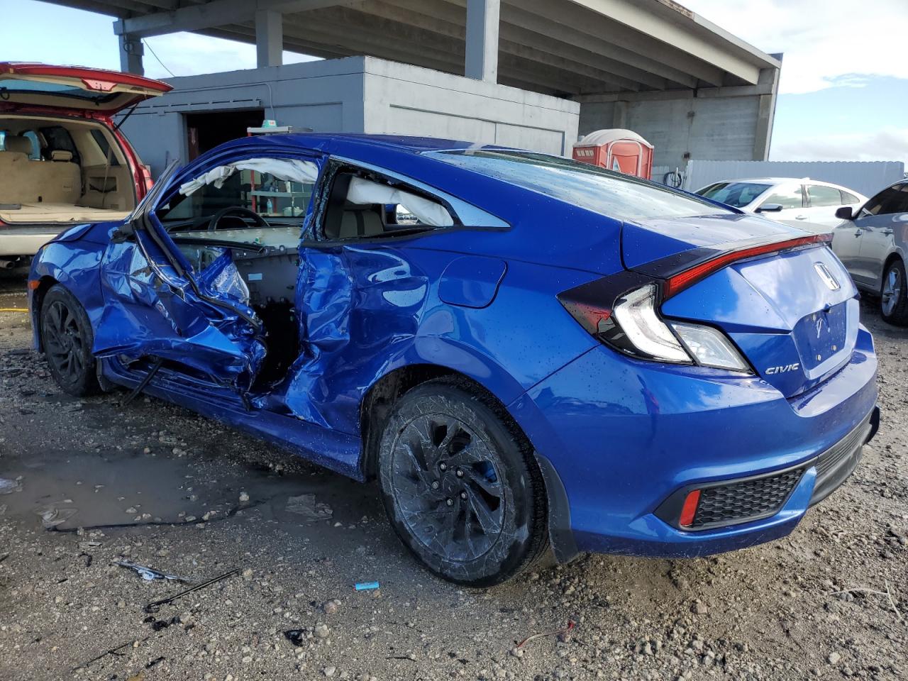 2018 Honda Civic VIN 2HGFC4A59JH306602 Copart auction photo, all over / minor dent/scratches damage thumbnail 2