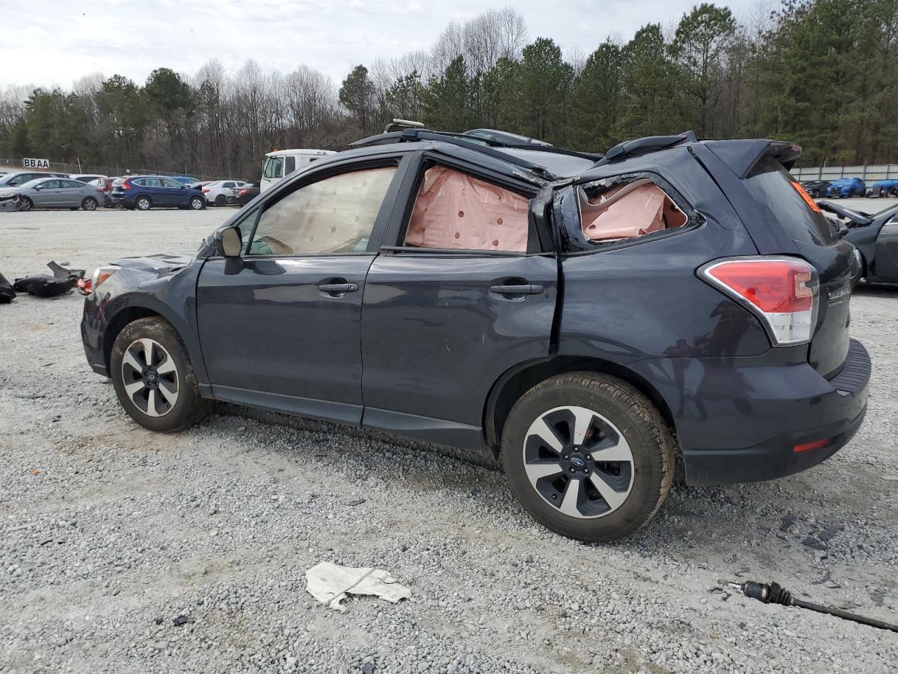2017 Subaru Forester VIN JF2SJAEC4HH456726 Copart auction photo, all over damage thumbnail 2