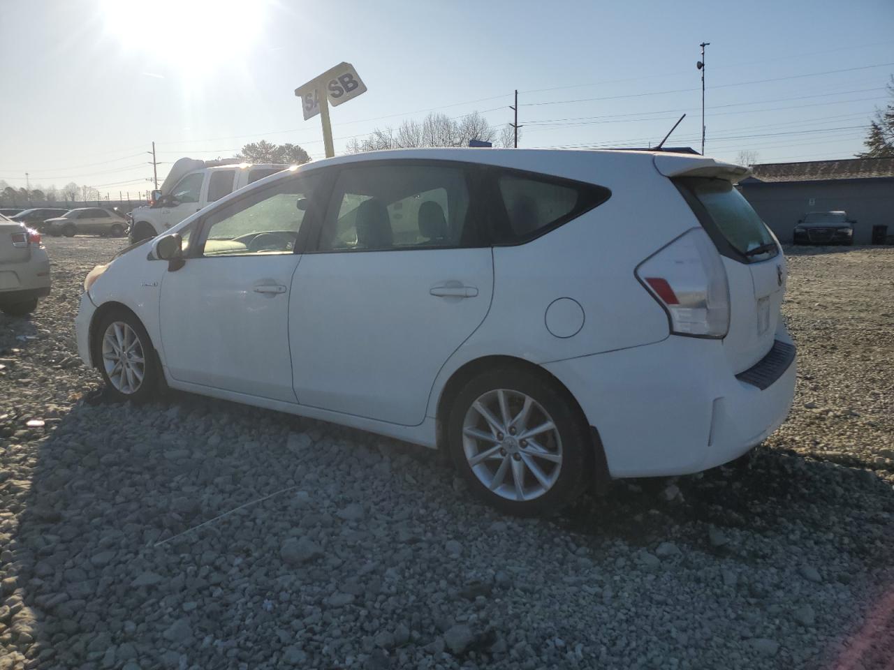 2012 Toyota Prius VIN JTDZN3EU5C3085619 Copart auction photo, front end / rear end damage thumbnail 2