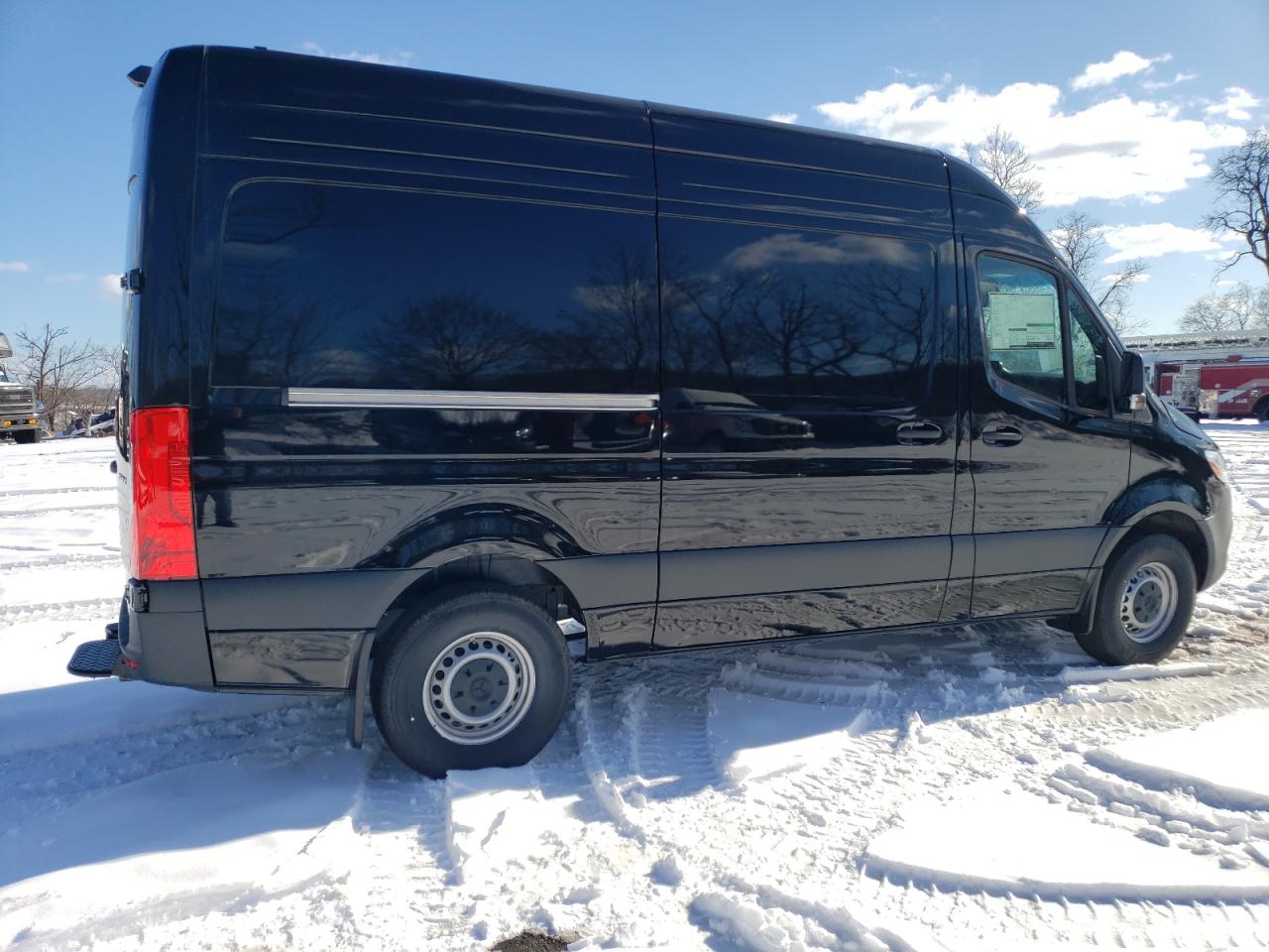 2024 Mercedes-Benz Sprinter VIN W1Y4NBHY7RT191884 Copart auction photo, water/flood damage thumbnail 3