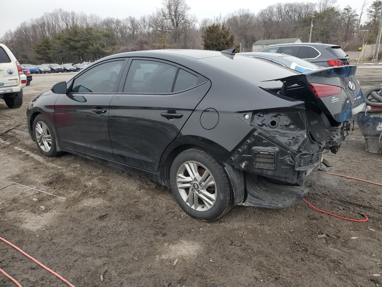 2020 Hyundai Elantra VIN 5NPD84LF9LH620418 Copart auction photo, rear end damage thumbnail 2