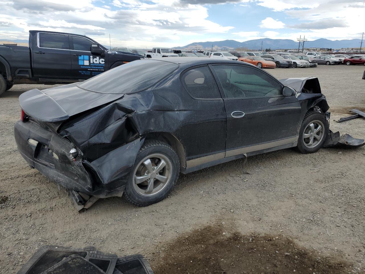 2007 Chevrolet Monte Carlo VIN 2G1WJ15K779386495 Copart auction photo, all over damage thumbnail 3