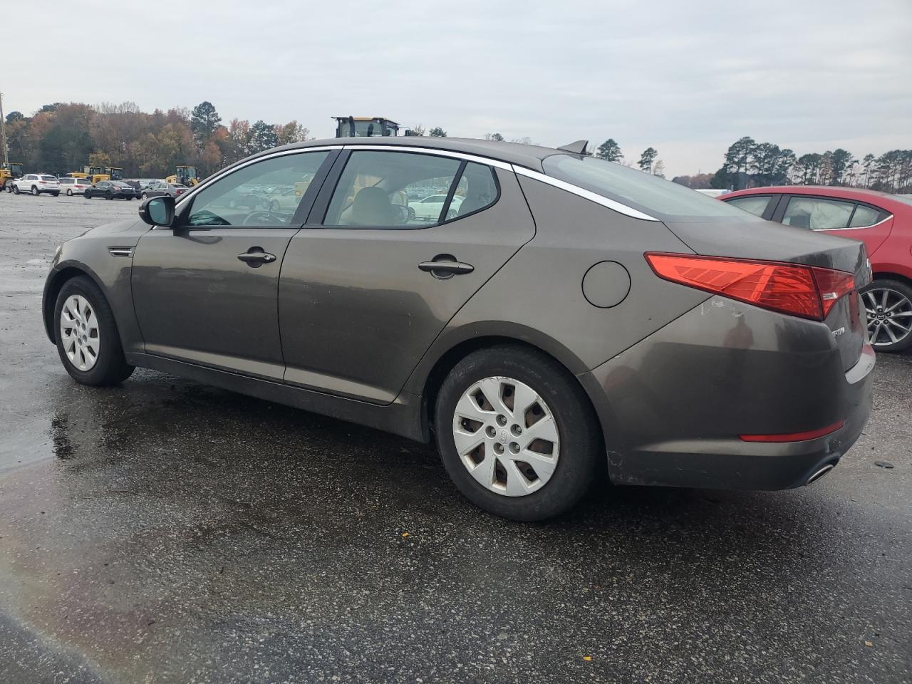 2011 KIA Optima VIN KNAGM4A77B5067817 Copart auction photo, front end / undercarriage damage thumbnail 2