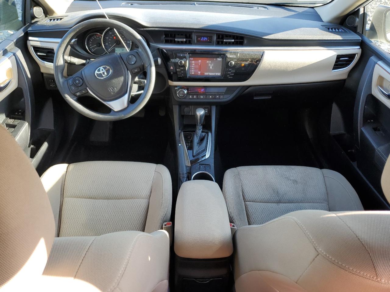 2014 Toyota Corolla VIN 5YFBPRHE5EP004647 Copart auction photo, front end damage thumbnail 8
