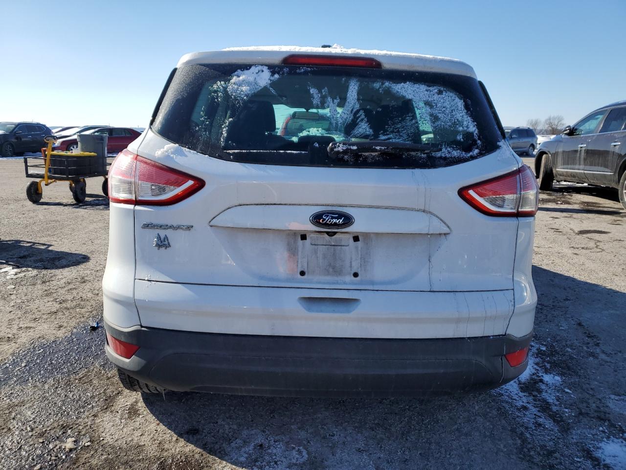 2014 Ford Escape VIN 1FMCU0F71EUA02065 Copart auction photo, front end / side damage thumbnail 6