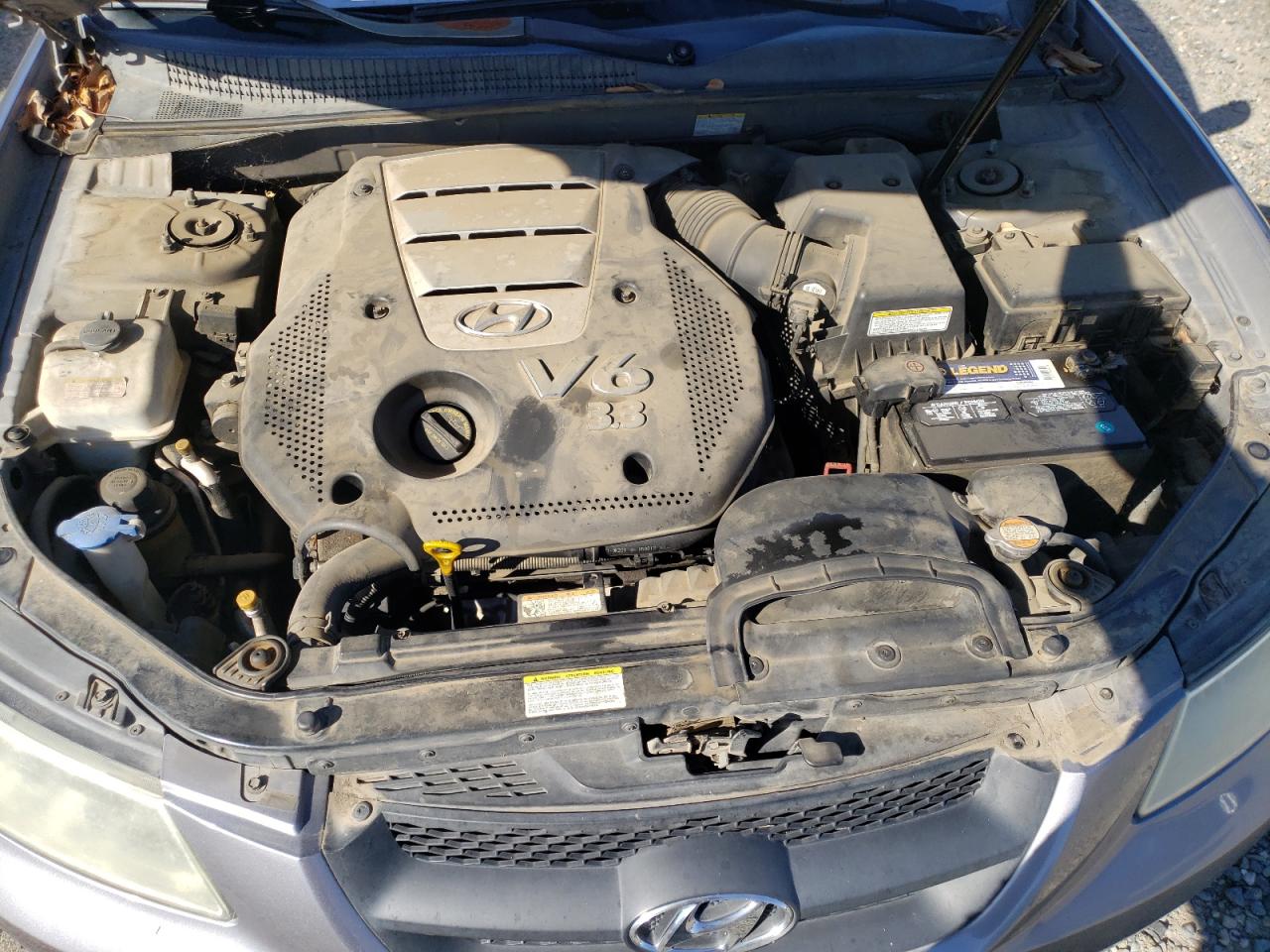 2006 Hyundai Sonata VIN 5NPEU46F46H106217 Copart auction photo, rear end damage thumbnail 11
