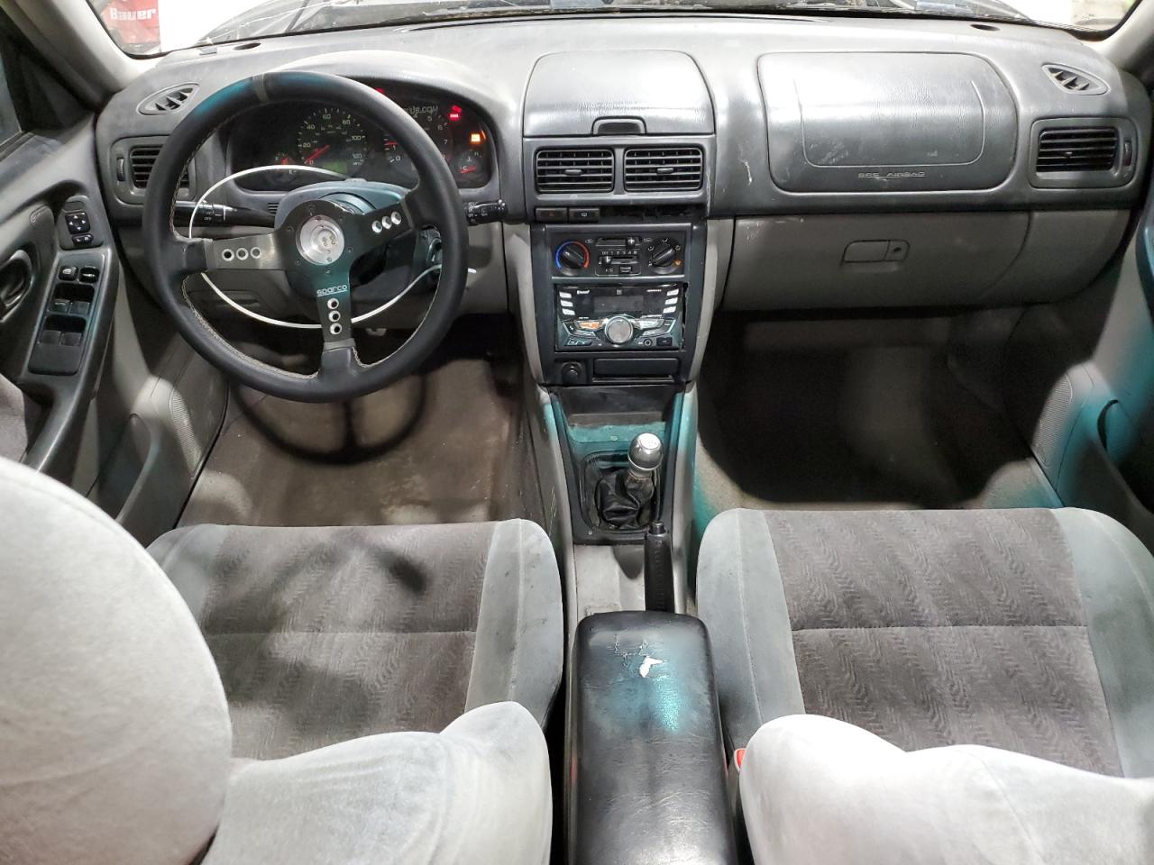 2001 Subaru Forester VIN JF1SF65601G750987 Copart auction photo, side damage thumbnail 8