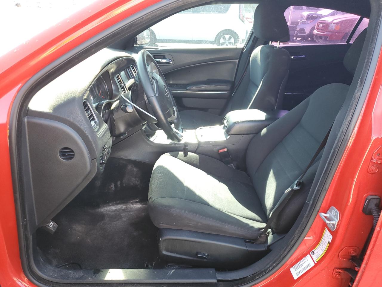 2014 Dodge Charger VIN 2C3CDXBG3EH254877 Copart auction photo, side / front end damage thumbnail 7