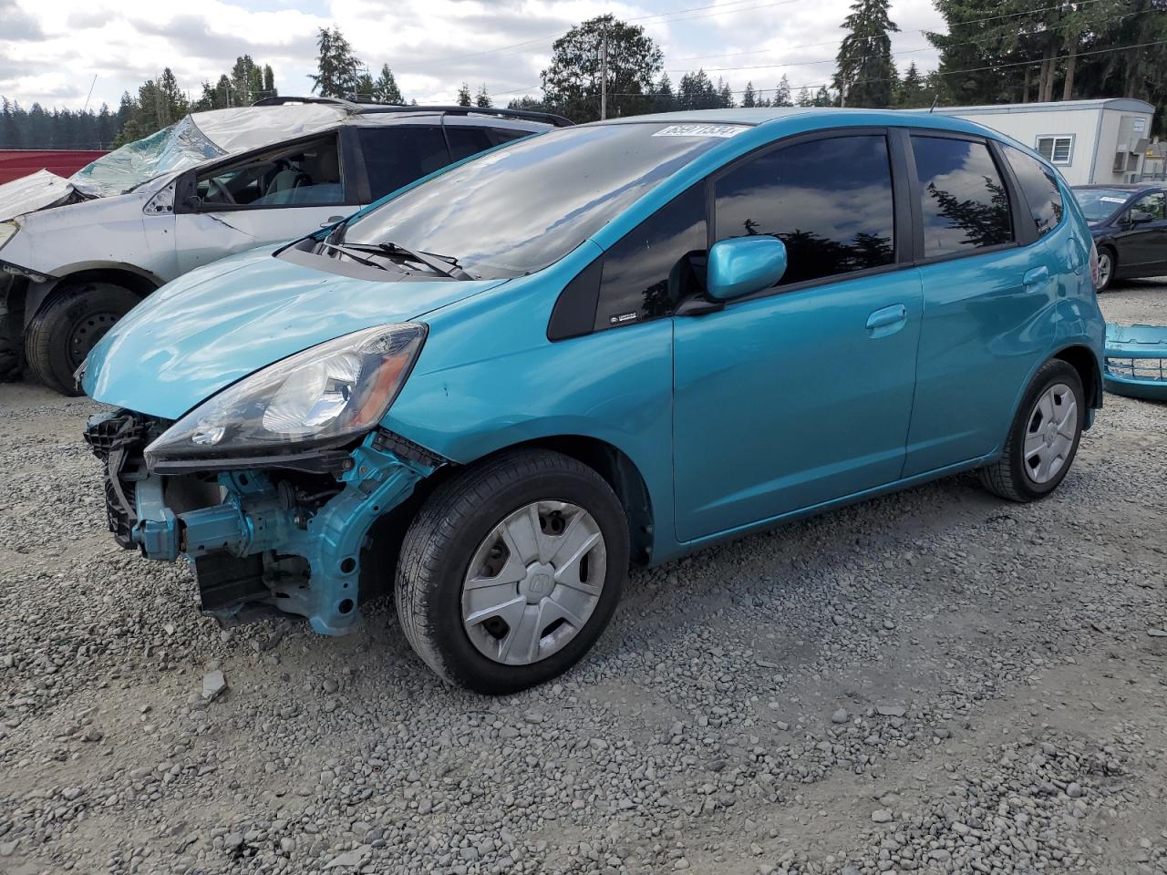 2013 Honda Fit VIN JHMGE8G32DC054367